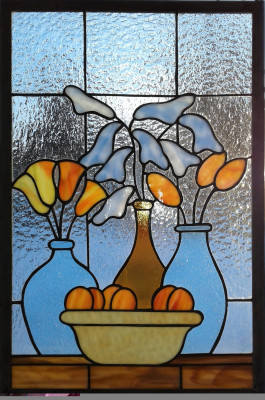 Vases, Flowers, and Peaches - 2021