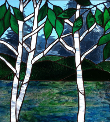 Birch and Lake