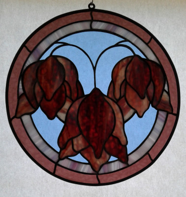 Drooping Flowers Oval 3